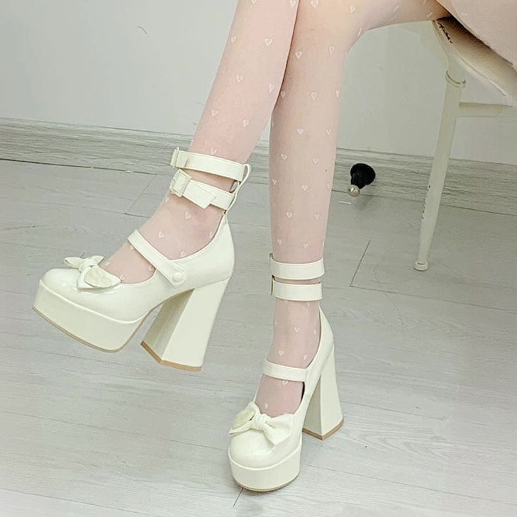 "LOVE ME" PLATFORM HEELS