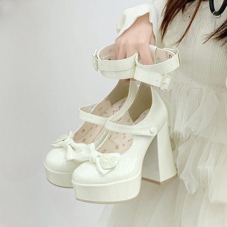 "LOVE ME" PLATFORM HEELS