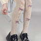 "BUBBLE" BOWKNOT TIGHTS