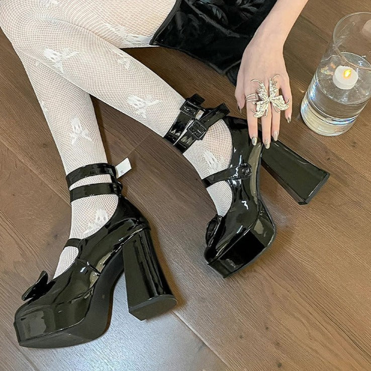 "LOVE ME" PLATFORM HEELS