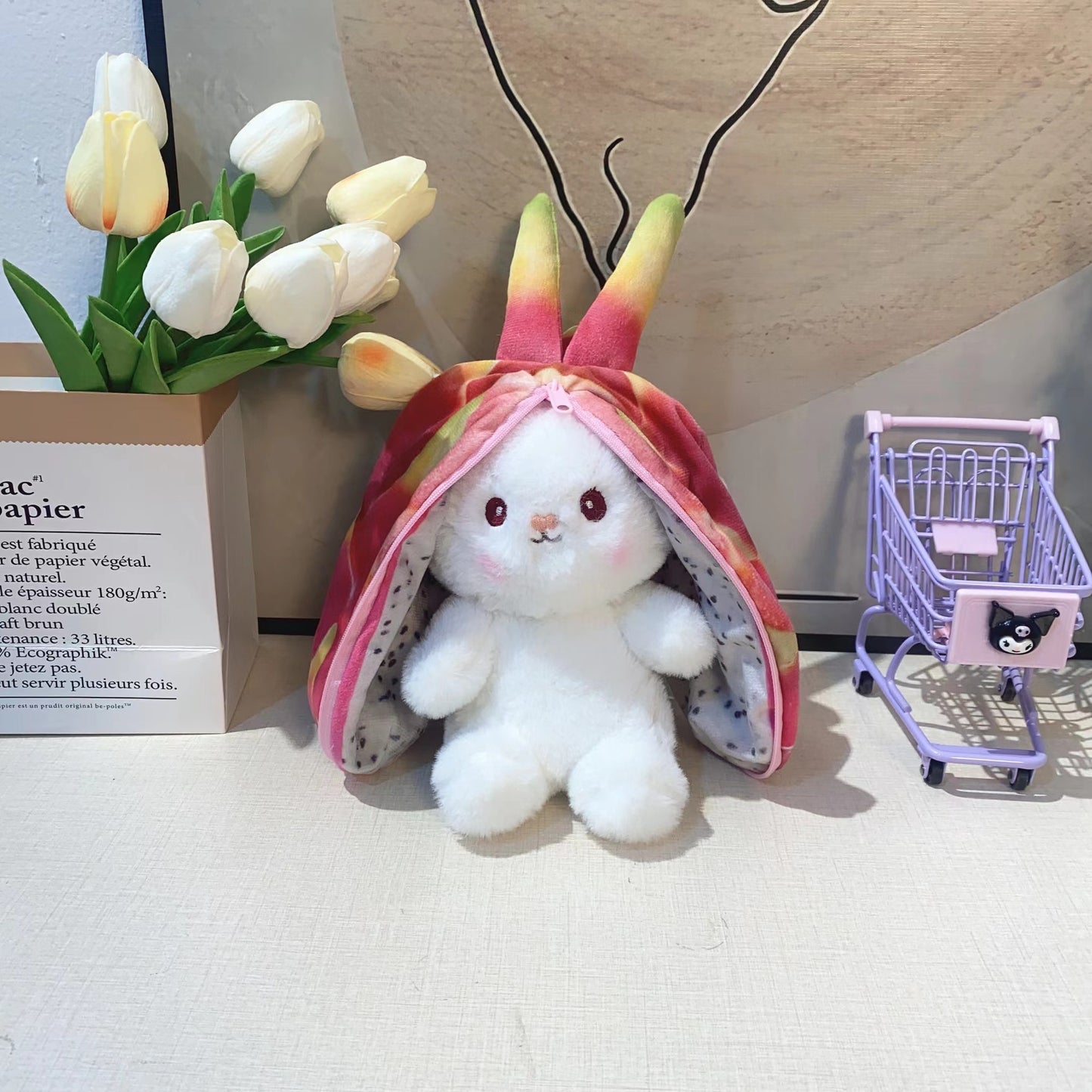 "BERRY BUNNY" PLUSHIE