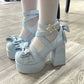 "STARSTRUCK" PLATFORM HEELS