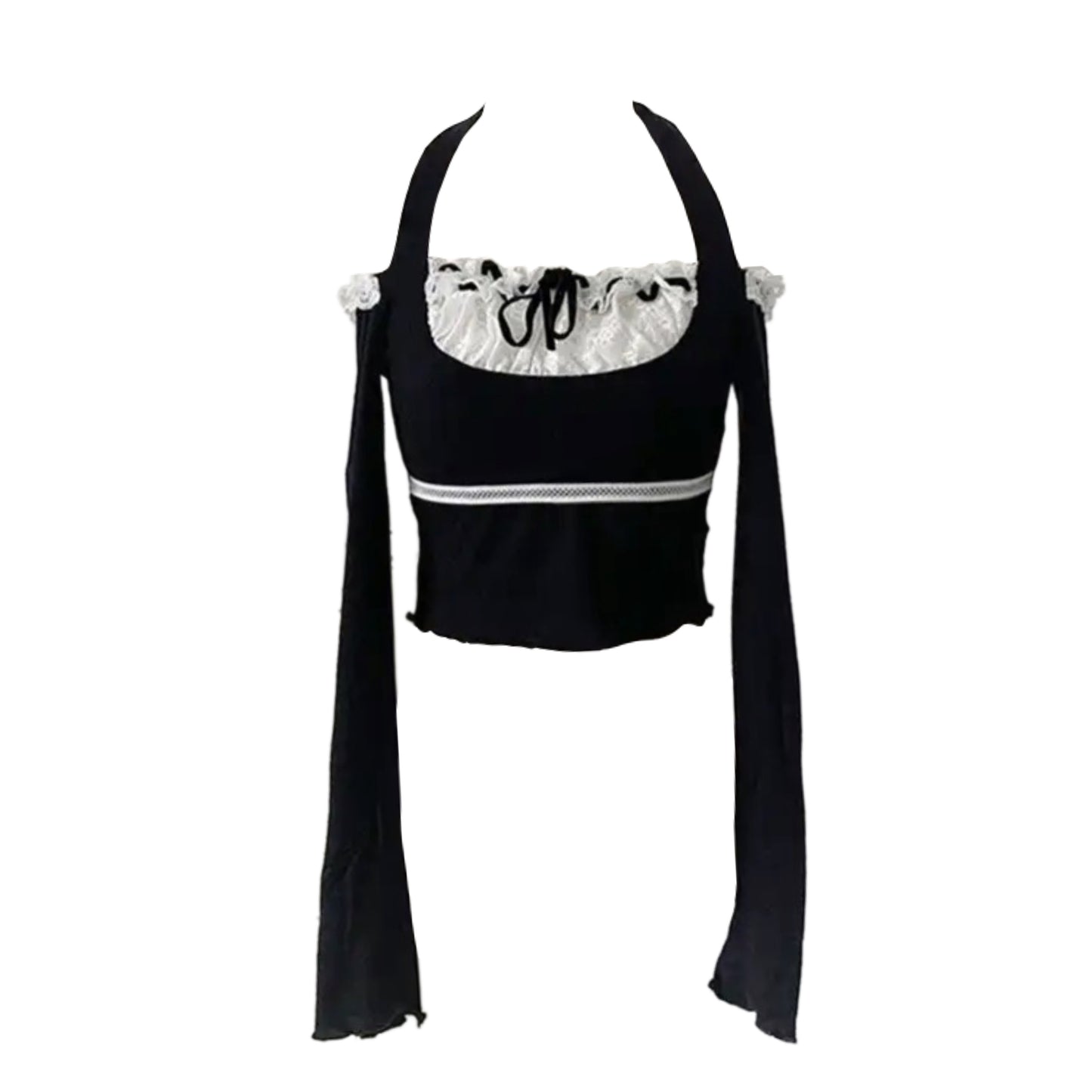 "FATED" HALTER TOP