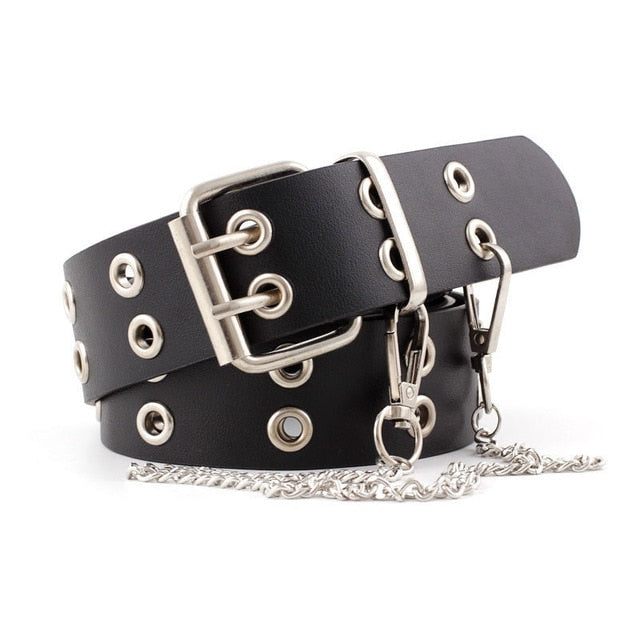 "PIN BUCKLE" BELT