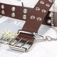 "PIN BUCKLE" BELT