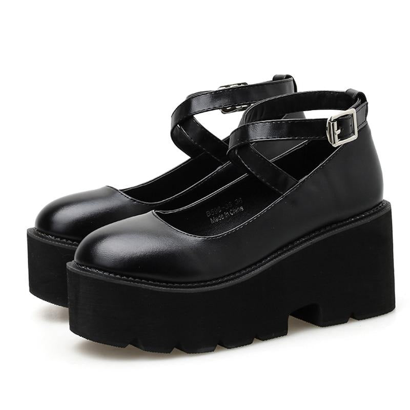 "MARY" PLATFORM SHOES