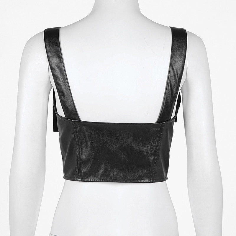 "DARE" LEATHER CHEST HARNESS