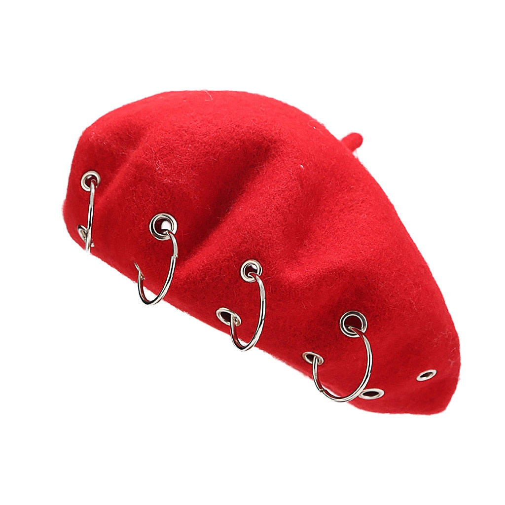 "PIERCED" BERET