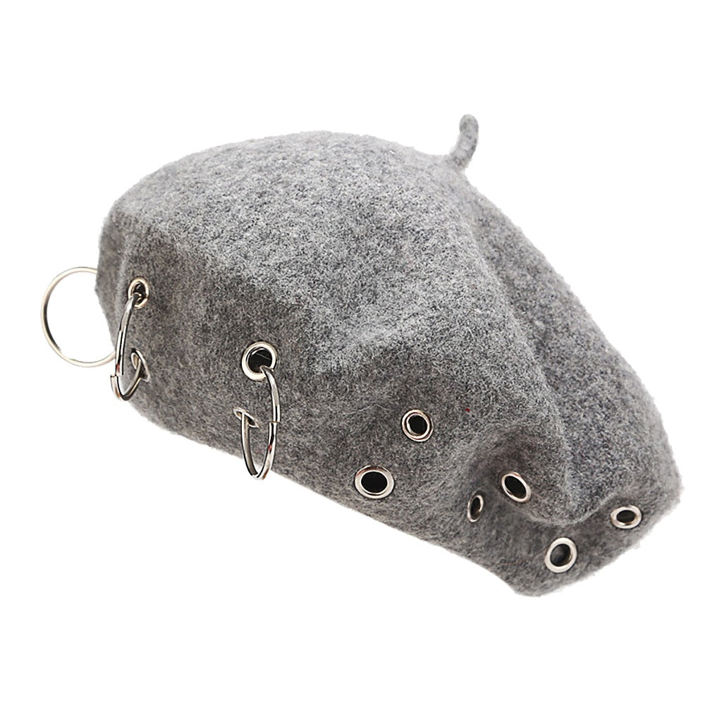 "PIERCED" BERET