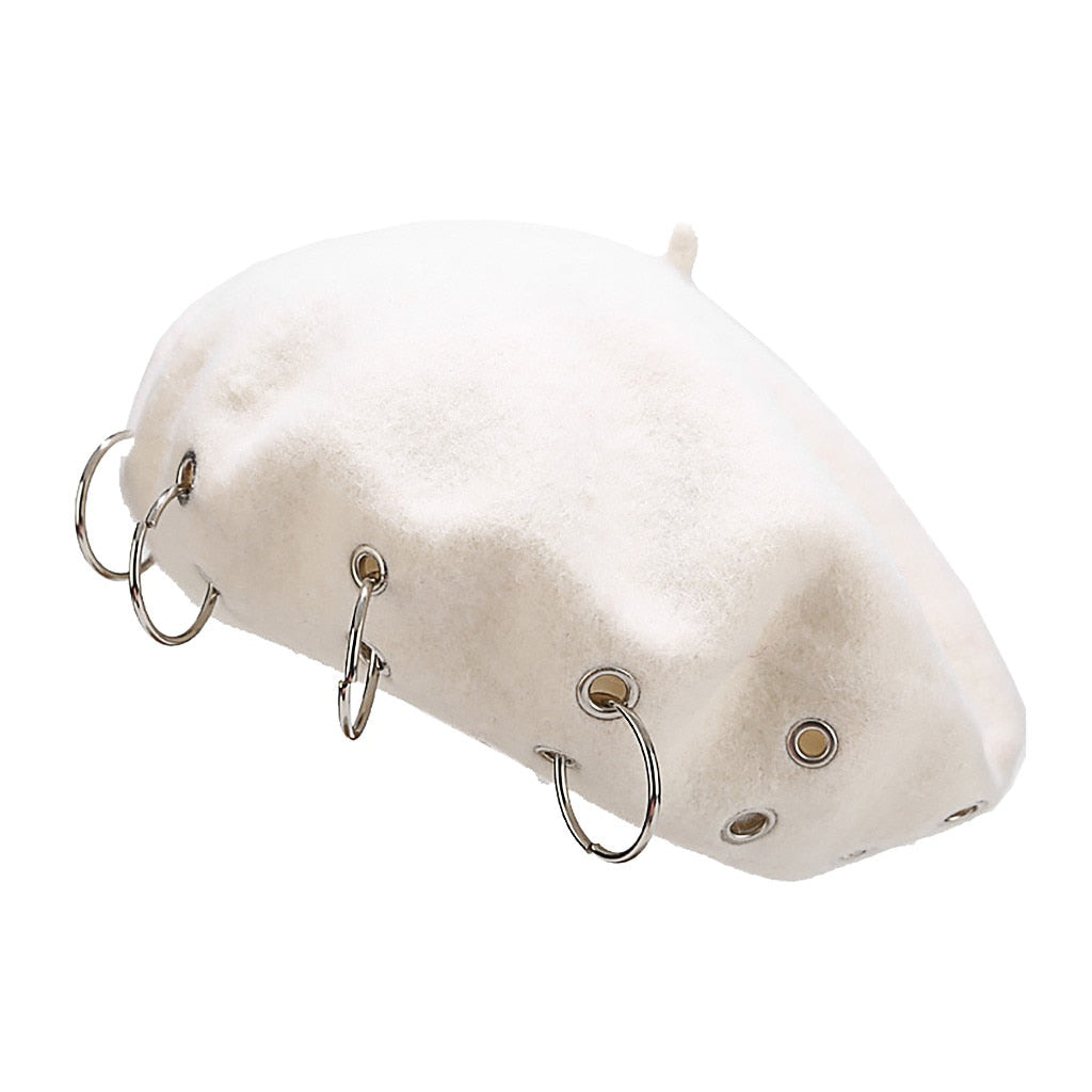 "PIERCED" BERET