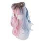 "COTTON CANDY GRADIENT" WAVEY WIG