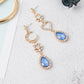 "BLUE MOON" DROP EARRINGS