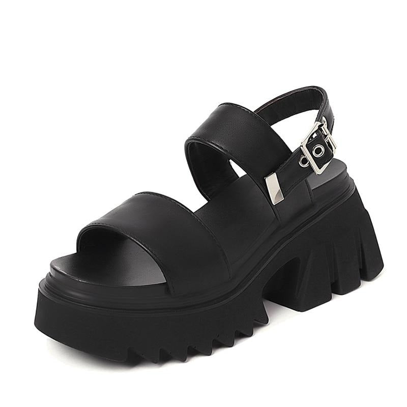 "HARLOW" PLATFORM SANDALS