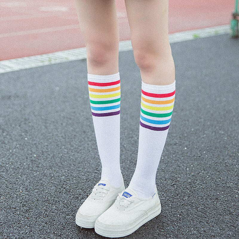 "STRIPED" SOCKS