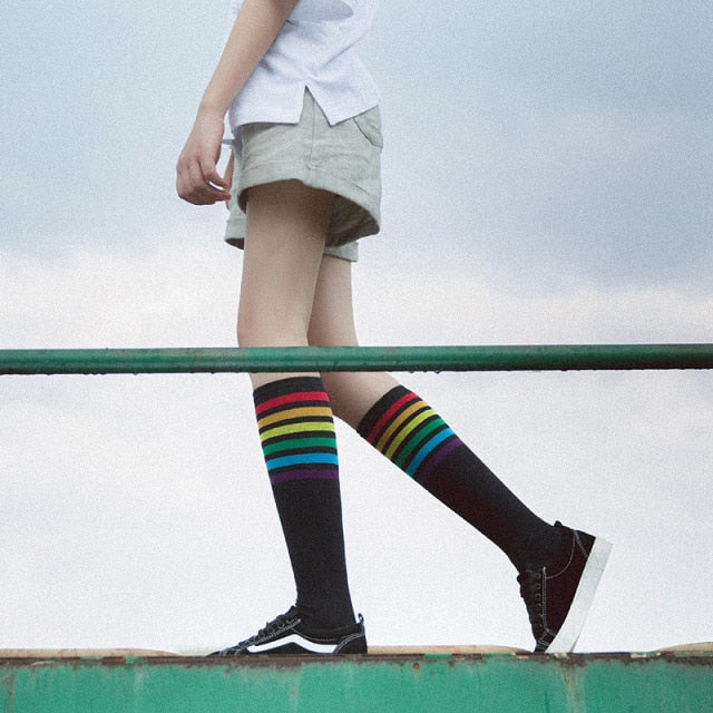 "STRIPED" SOCKS