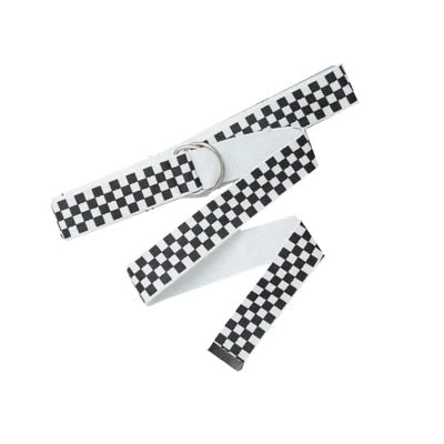 "CHECKERBOARD" BELT